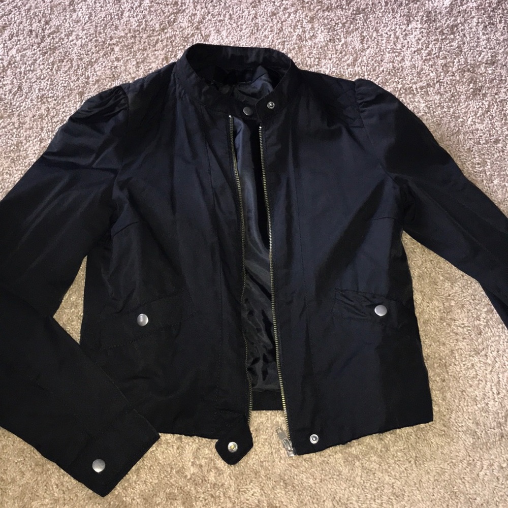 Black bomber H&M